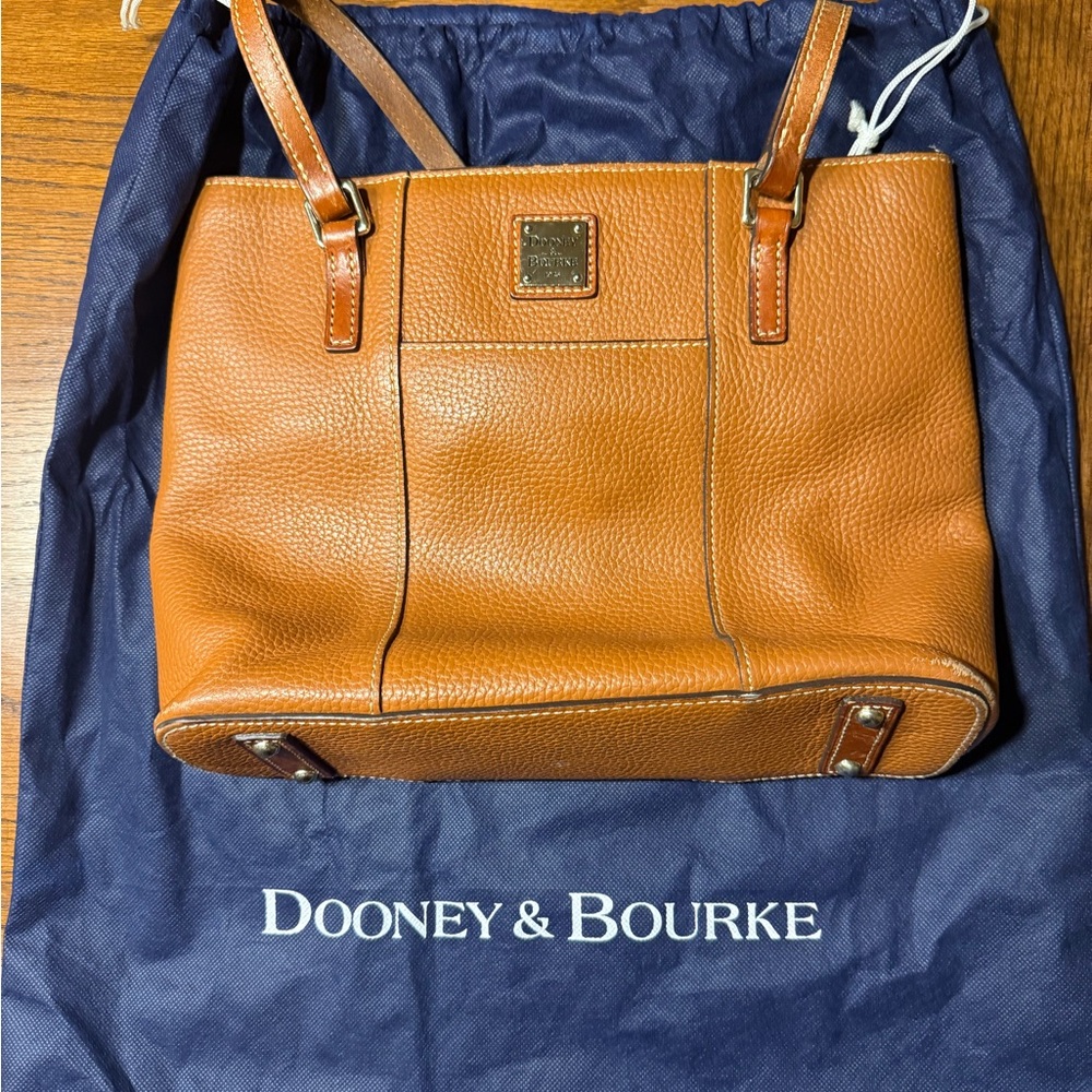 Dooney & Bourke Caramel Leather Tote